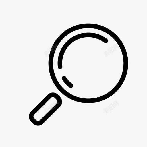 搜索浏览查找图标svg_新图网 https://ixintu.com 搜索 放大 查找 查看 浏览 音乐播放器ui行