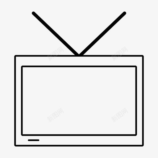 电视广告手表图标svg_新图网 https://ixintu.com 广告 手表 电视 网页设计大纲 观看