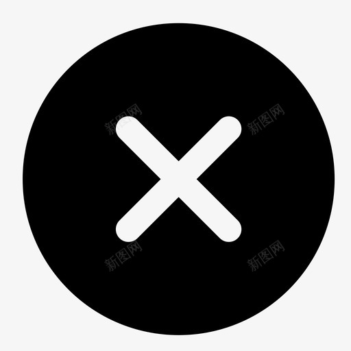 失败(镂空)svg_新图网 https://ixintu.com 失败(镂空)