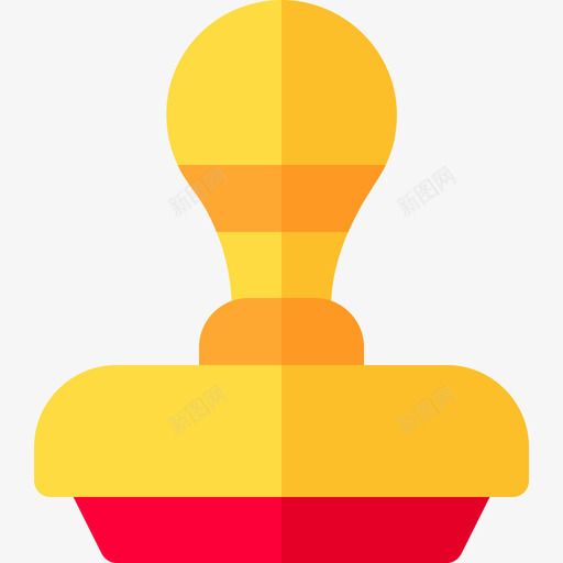 橡皮图章文具28扁平图标svg_新图网 https://ixintu.com 扁平 文具28 橡皮图章