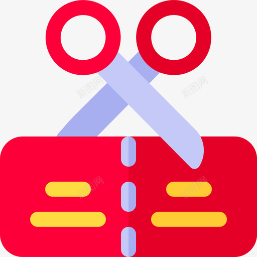 优惠券时尚电子商务7扁平图标svg_新图网 https://ixintu.com 优惠券 扁平 时尚电子商务7