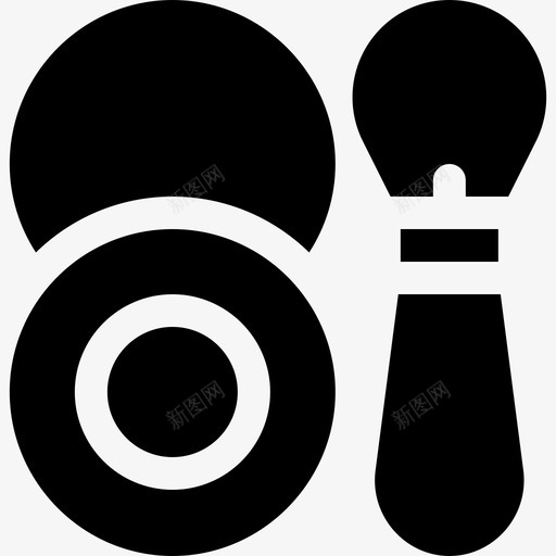 粉末时尚电子商务8填充图标svg_新图网 https://ixintu.com 填充 时尚电子商务8 粉末