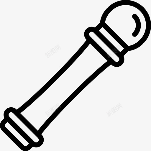 盐天麻素线性图标svg_新图网 https://ixintu.com 天麻素 盐 线性