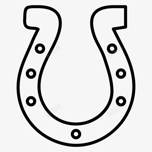 马蹄铁沙漠图标svg_新图网 https://ixintu.com 沙漠 马蹄铁
