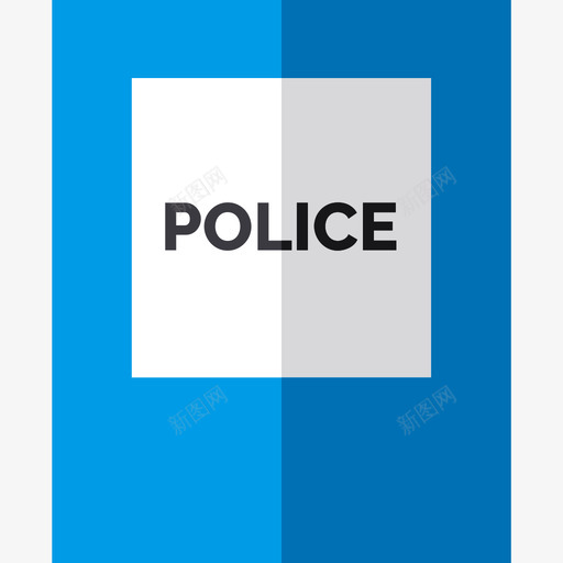 警察局交通标志4号公寓图标svg_新图网 https://ixintu.com 交通标志4号 公寓 警察局