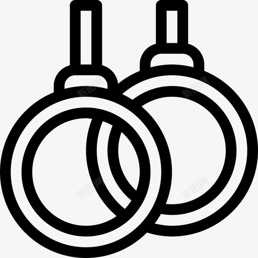 戒指健康健身2直线型图标svg_新图网 https://ixintu.com 健康健身2 戒指 直线型
