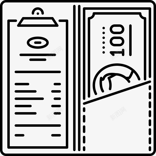 比尔22号餐厅直系图标svg_新图网 https://ixintu.com 22号餐厅 比尔 直系