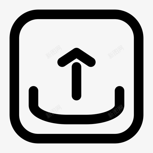 系统更新程序应用程序元素图标svg_新图网 https://ixintu.com 元素 应用程序 用户界面行 界面 移动 系统更新程序