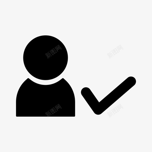 已验证选中选中标记图标svg_新图网 https://ixintu.com 右侧 已验证 正确 用户界面图示符 选中 选中标记 验证