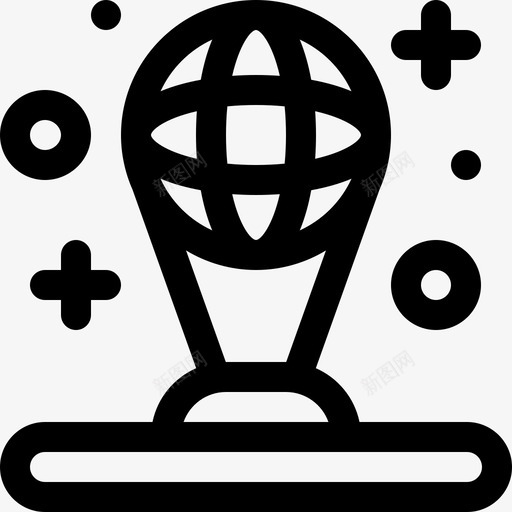 全息图虚拟现实22线性图标svg_新图网 https://ixintu.com 全息图 线性 虚拟现实22
