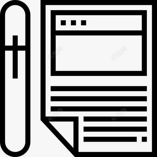 信件邮政直邮图标svg_新图网 https://ixintu.com 信件 直邮 邮政