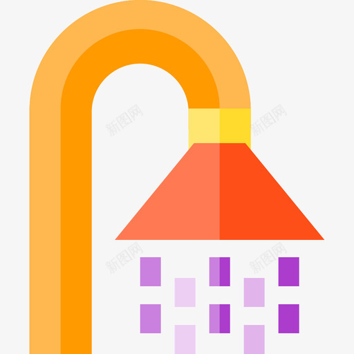 淋浴桑拿公寓图标svg_新图网 https://ixintu.com 公寓 桑拿 淋浴