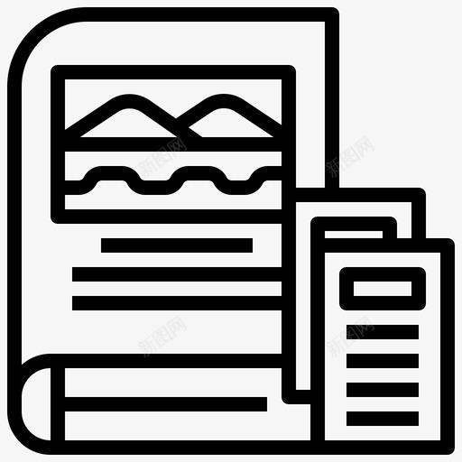 读书教育开卷图标svg_新图网 https://ixintu.com 学习 学校教育 开卷 教育 读书