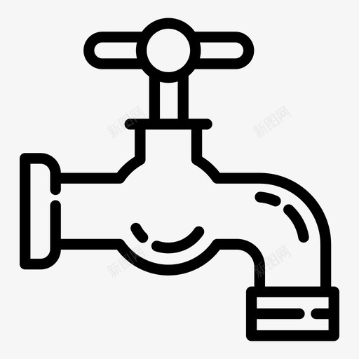 搅拌机浴室设备图标svg_新图网 https://ixintu.com 卫生工程 搅拌机 水 浴室 管道 设备 龙头