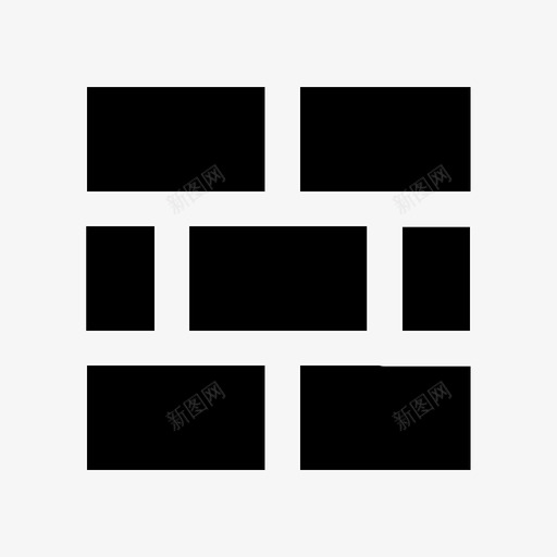 墙面图案砖墙装饰图标svg_新图网 https://ixintu.com 图案 墙面图案 砖墙 装饰 设计