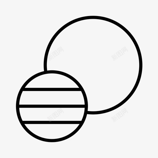 太空反乌托邦未来图标svg_新图网 https://ixintu.com 反乌托邦 太空 宇宙 未来 行星