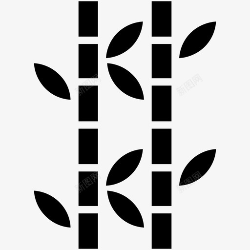 竹竹按摩竹笋图标svg_新图网 https://ixintu.com 植物 竹 竹按摩 竹竿 竹笋