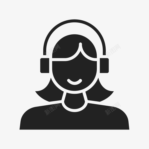 客户服务协助呼叫中心图标svg_新图网 https://ixintu.com 协助 呼叫中心 女性 客户支持 客户服务 电子商务
