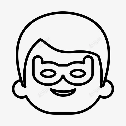 男周年纪念日生日图标svg_新图网 https://ixintu.com 周年纪念 周年纪念日 生日 男 面具