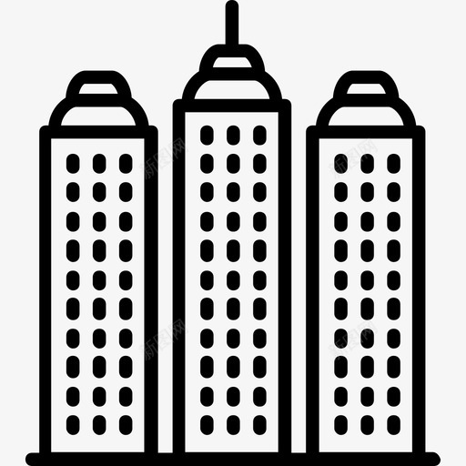城市景观城市景观5线性图标svg_新图网 https://ixintu.com 城市景观 城市景观5 线性