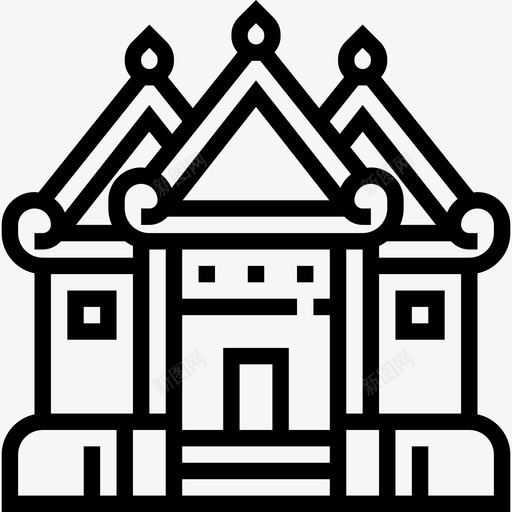 豪斯泰国直系图标svg_新图网 https://ixintu.com 泰国 直系 豪斯