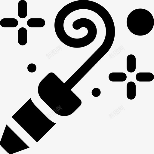 鼓风机嘉年华8号已填充图标svg_新图网 https://ixintu.com 嘉年华8号 已填充 鼓风机
