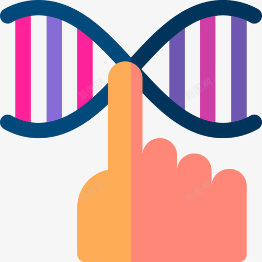 Dna科幻小说平面图图标svg_新图网 https://ixintu.com Dna 平面图 科幻小说