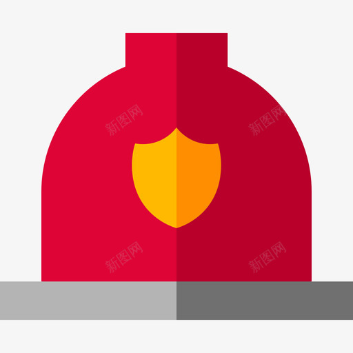 消防员头盔消防局9号扁平图标svg_新图网 https://ixintu.com 扁平 消防员头盔 消防局9号
