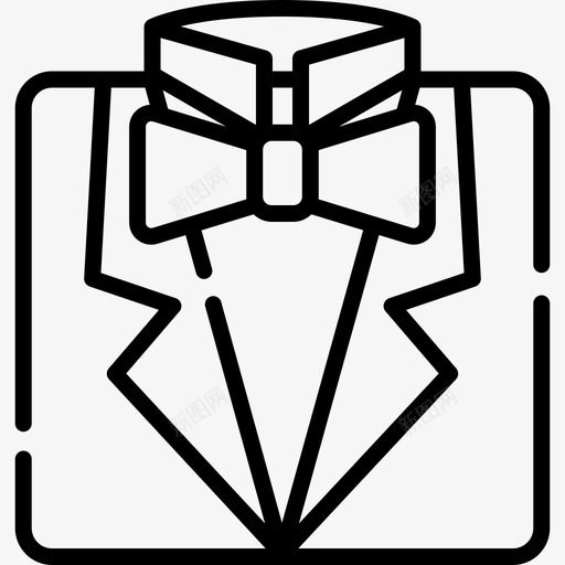 燕尾服豪华9直系图标svg_新图网 https://ixintu.com 燕尾服 直系 豪华9