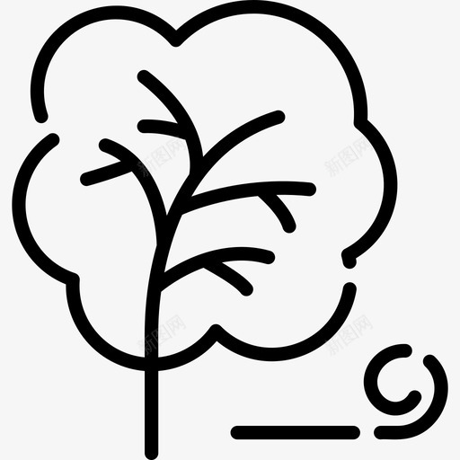 树秋22直生图标svg_新图网 https://ixintu.com 树 直生 秋22