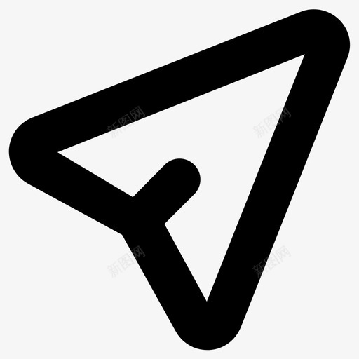 发送纸质飞机发送消息图标svg_新图网 https://ixintu.com 发送 发送消息 纸质飞机
