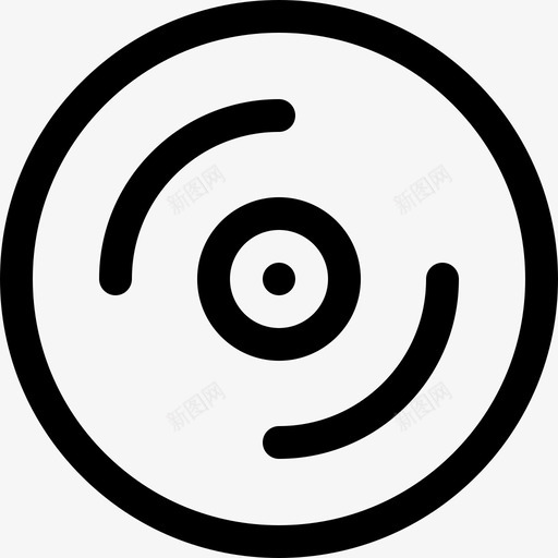 Cd美术3线性图标svg_新图网 https://ixintu.com Cd 线性 美术3