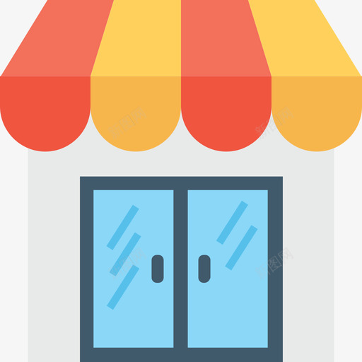 商店房地产47号公寓图标svg_新图网 https://ixintu.com 公寓 商店 房地产47号