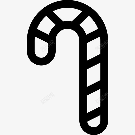 甘蔗糖甜点9线性图标svg_新图网 https://ixintu.com 甘蔗糖 甜点9 线性