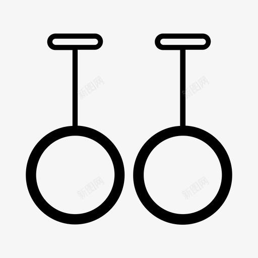 体操环艺术运动员图标svg_新图网 https://ixintu.com 体操环 能量 艺术 运动 运动员
