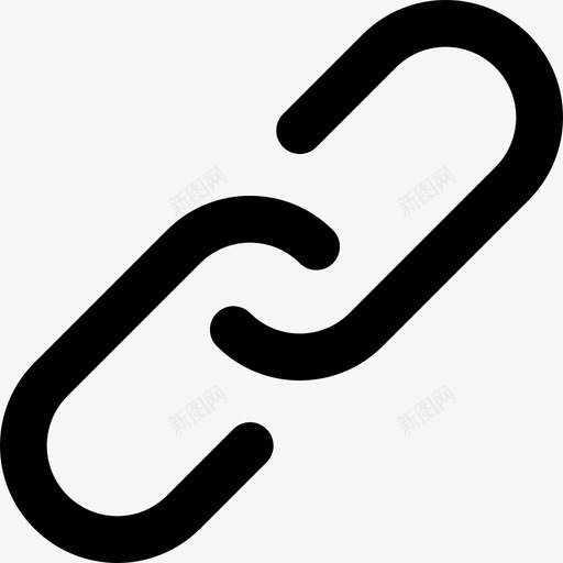 链接要素12线性图标svg_新图网 https://ixintu.com 线性 要素12 链接