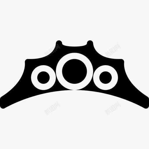 婚礼头饰新娘皇冠图标svg_新图网 https://ixintu.com 婚礼头饰 婚礼实心图标 新娘 皇冠 装饰