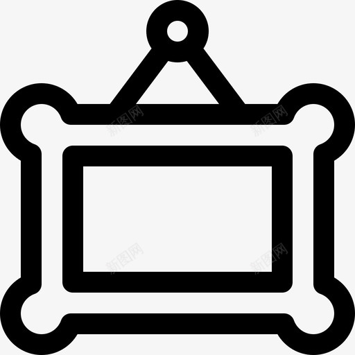 框架风景艺术5线性图标svg_新图网 https://ixintu.com 框架 线性 风景艺术5