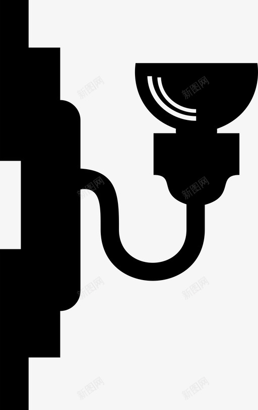 灯家具室内图标svg_新图网 https://ixintu.com 室内 家具 灯 灯具