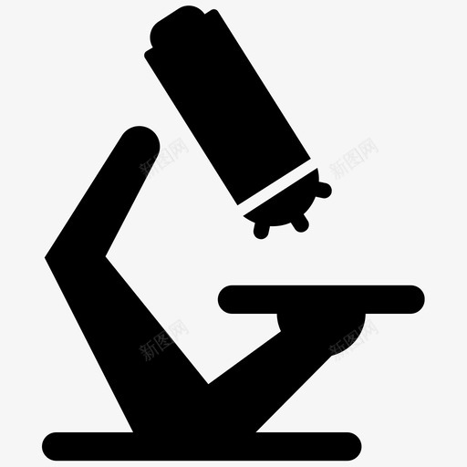 显微镜实验室放大镜图标svg_新图网 https://ixintu.com 实验室 放大镜 教育 显微镜 科学