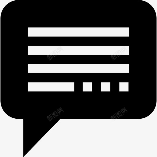 聊天销售7已满图标svg_新图网 https://ixintu.com 已满 聊天 销售7