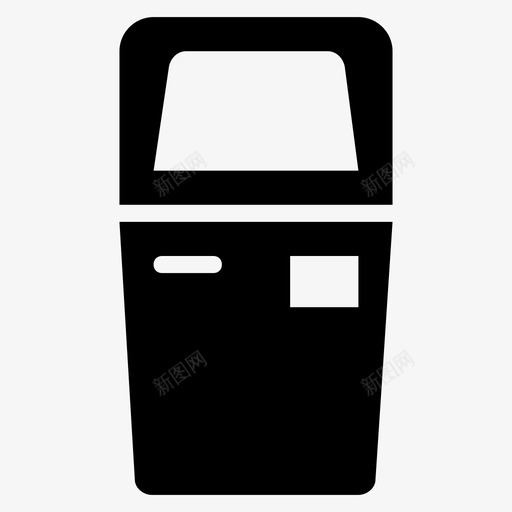 自动取款机现金柜员图标svg_新图网 https://ixintu.com 柜员 现金 电子商务 终端 自动取款机