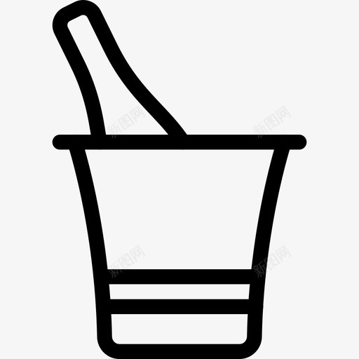 香槟24号餐厅直系图标svg_新图网 https://ixintu.com 24号餐厅 直系 香槟