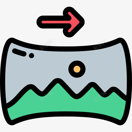 全景摄像机线颜色图标svg_新图网 https://ixintu.com 全景 摄像机 线颜色
