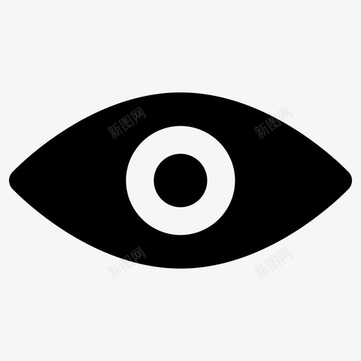 看看得见图标svg_新图网 https://ixintu.com 看 看得见