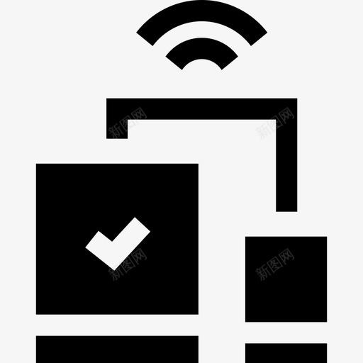 响应式数据库和服务器4个已填充图标svg_新图网 https://ixintu.com 响应式 已填充 数据库和服务器4个