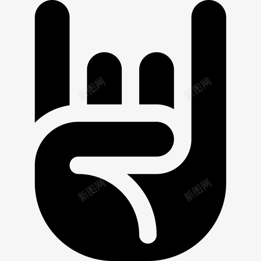 手迪斯科舞厅图标svg_新图网 https://ixintu.com 手 迪斯科舞厅