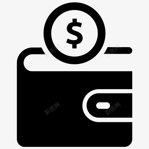 口袋钱包钱购物图标svg_新图网 https://ixintu.com 口袋钱包 混合1 购物 钱