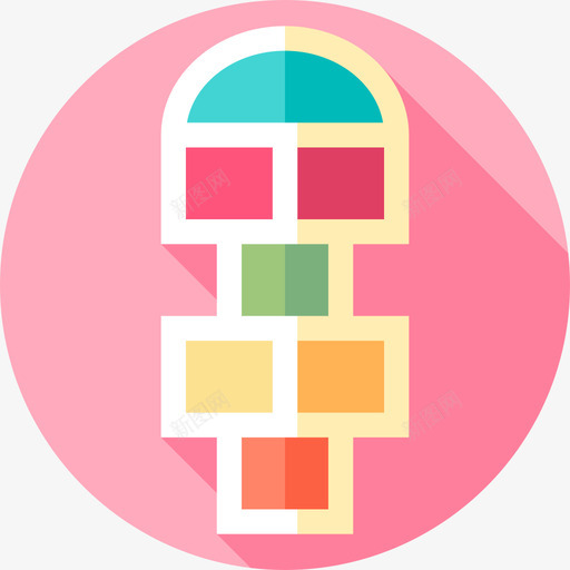 跳房子幼儿园12公寓图标svg_新图网 https://ixintu.com 公寓 幼儿园12 跳房子