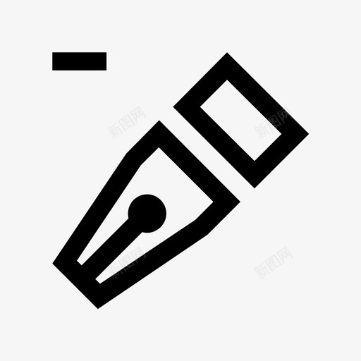钢笔删除删除点图标svg_新图网 https://ixintu.com 删除 删除点 用户体验 笔尖 钢笔 钢笔工具